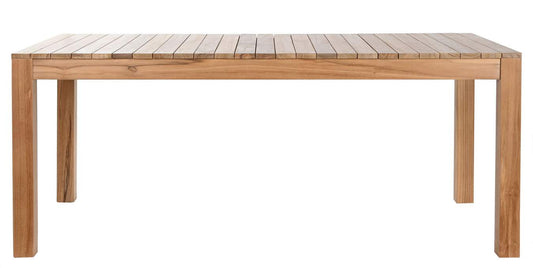 MESA COMEDOR TECA 180X90X75 PARA 6-8 PERSONAS