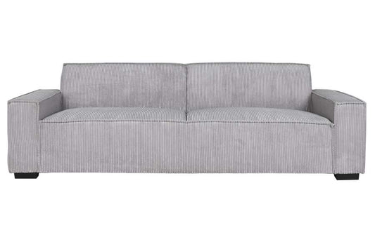 SOFA CAMA POLIESTER 230X94X75 PANA GRIS CLARO