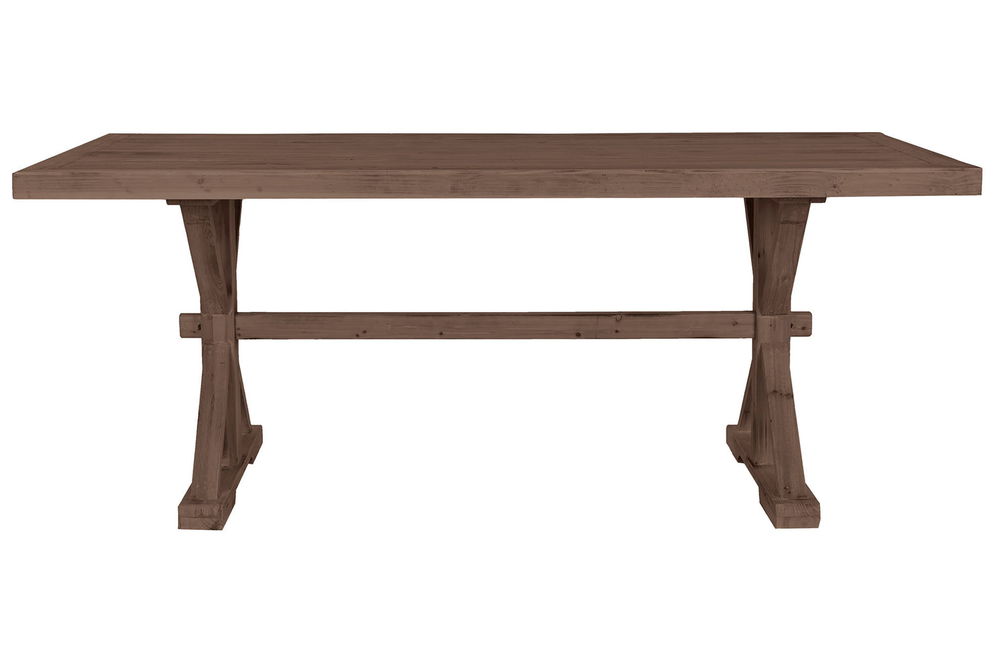 MESA COMEDOR MADERA 200X100X80 NATURAL