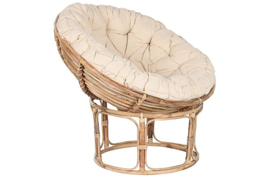 SILLA RATAN BAMBU 91X65X81 NATURAL