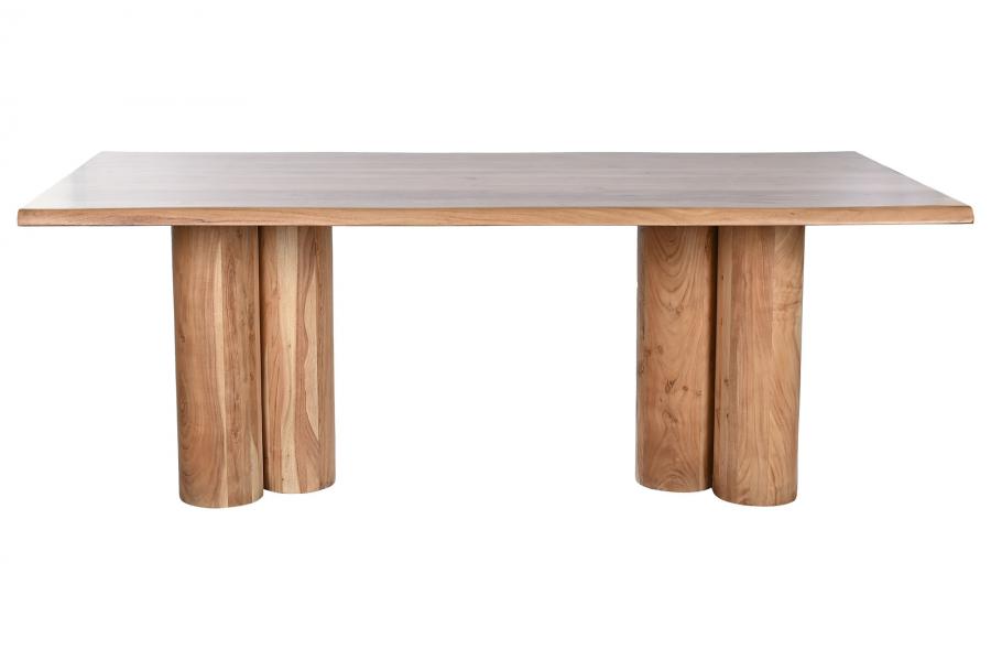MESA COMEDOR ACACIA 200X100X76 NATURAL