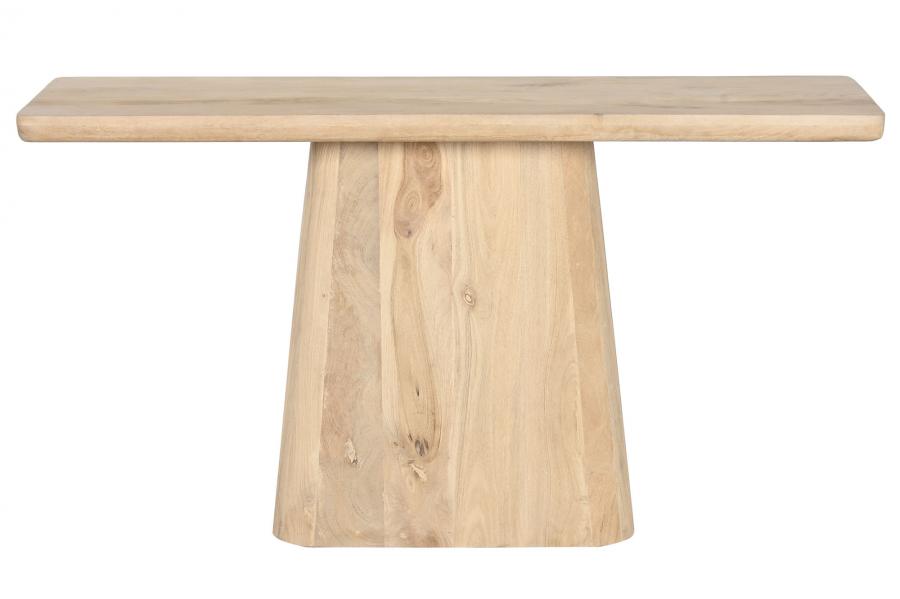 CONSOLA MANGO 135X40X74 NATURAL