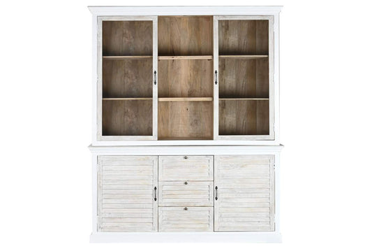 VITRINA MANGO CRISTAL 180X45X220 168,50 BLANCO