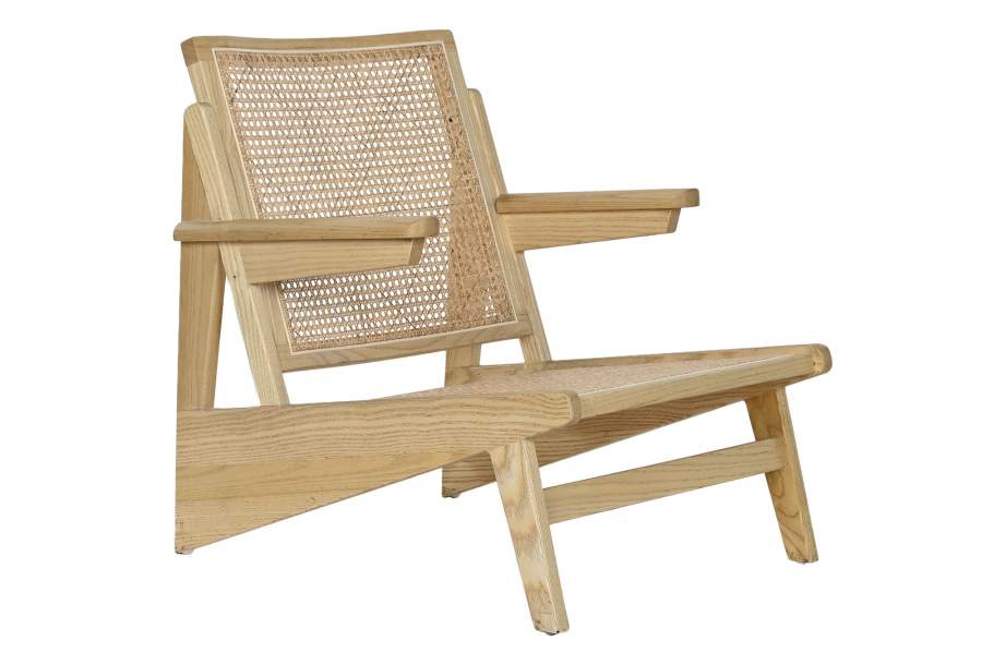 BUTACA OLMO RATAN 60X48X70