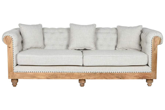 SOFA POLIESTER 225X87X79 3 COJINES