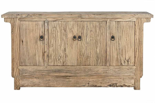 APARADOR OLMO MACIZO 177X46X90 NATURAL NATURAL