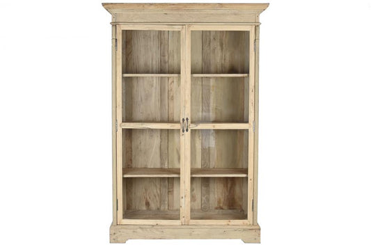 VITRINA MADERA RECICLADA 130X55X209 154,00 NATURAL