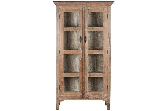 VITRINA MADERA RECICLADA 99X50X184,5 105,00 ANTIGU