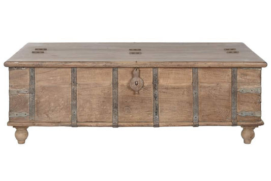 MESA CENTRO TECA 158X85X54 PIEZA UNICA SURTIDA