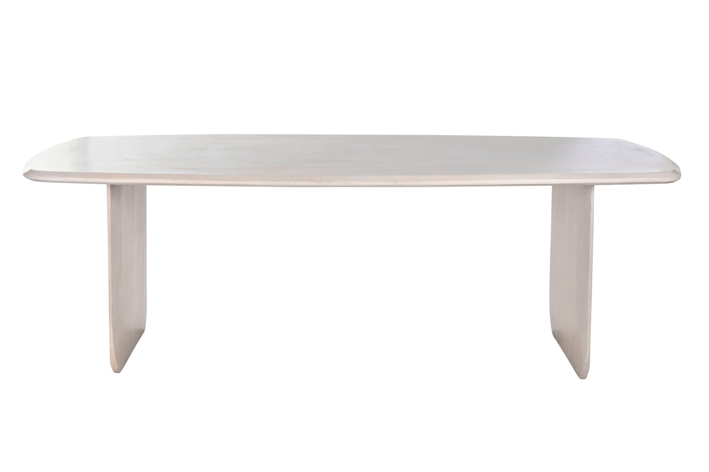 MESA COMEDOR MANGO 218X100X76 BLANCO