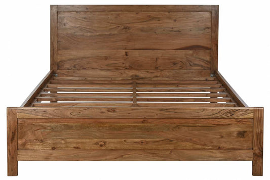CAMA ACACIA 165X205X100 CABECERO NATURAL