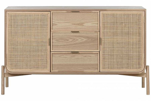 BUFFET ABETO RATAN 136X38X80