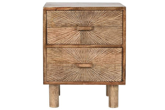 MESITA DE NOCHE MANGO 40X34X50 NATURAL