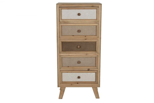 CHIFONIER ABETO LINO 48X35X106