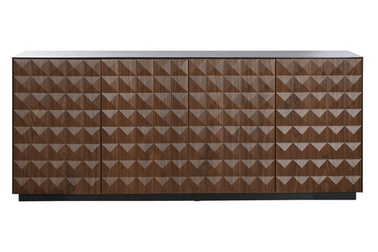 BUFFET MDF 188,4X42,1X80,6 ROMBOS MARRON
