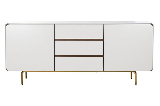 BUFFET MADERA MDF 183X41,5X80 BLANCO