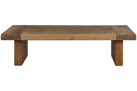 MESA CENTRO MADERA RECICLADA PINO 135X70X34