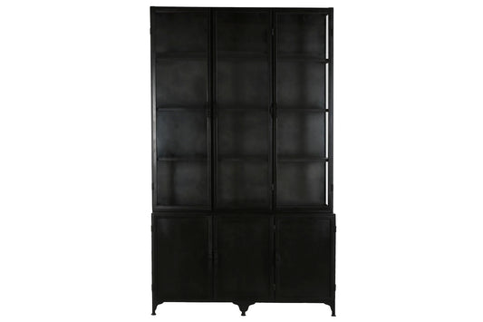 VITRINA METAL 142X47X240 161,35 XXL DOS CUERPOS