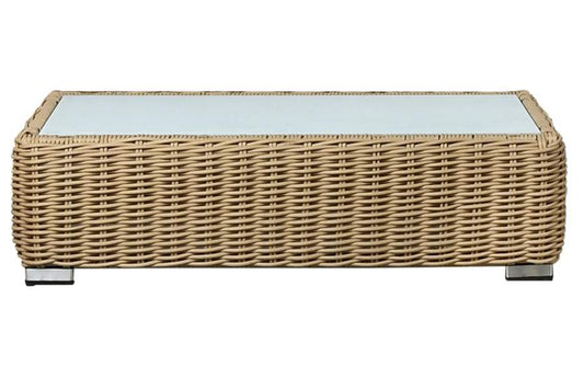 MESA CENTRO RATAN SINTETICO 110X60X35