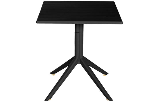MESA METAL PP 70X70X75 RECICLADO NEGRO