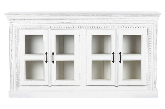 BUFFET MANGO CRISTAL 180X40X100 BLANCO