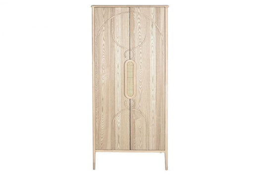 ARMARIO ABETO MDF 78X55X180 NATURAL