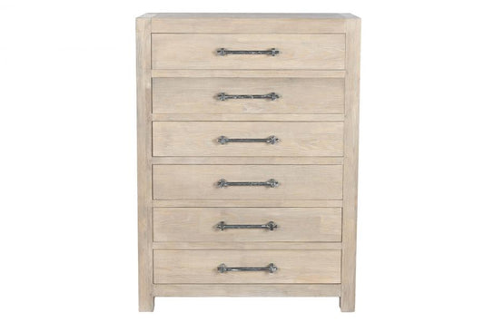 CHIFONIER MADERA DE HEVEA 88X40X122 NATURAL