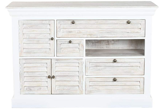 CAJONERA MANGO 115X40X80 DESGASTADO BLANCO
