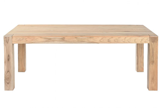 MESA COMEDOR TECA 200X100X76 MARRON