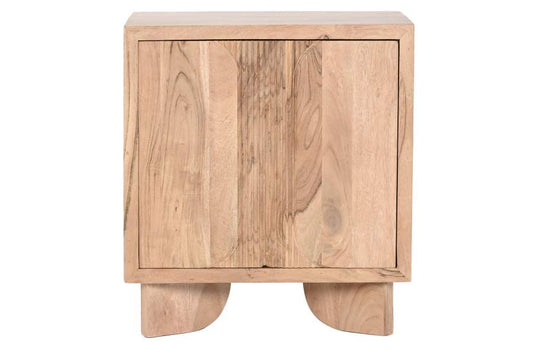 MESITA DE NOCHE ACACIA 50X35,5X55,5