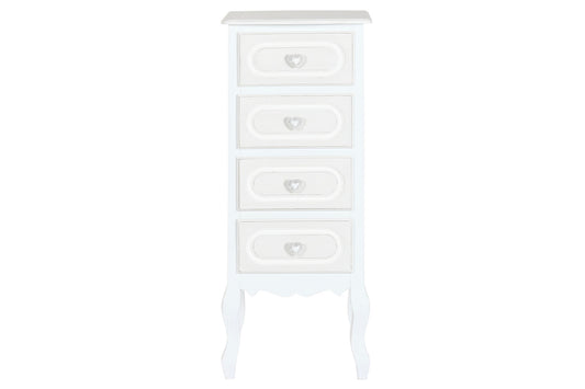 CHIFONIER MADERA MDF 40X36X100 BLANCO