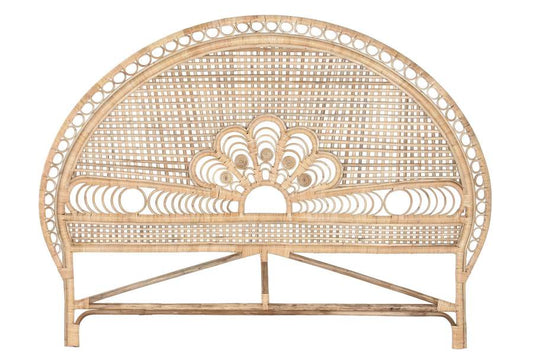CABECERO CAMA BAMBU RATAN 175X3X130 NATURAL