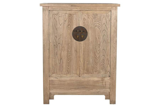 ARMARIO OLMO MACIZO 102X40X132 ENVEJECIDO NATURAL