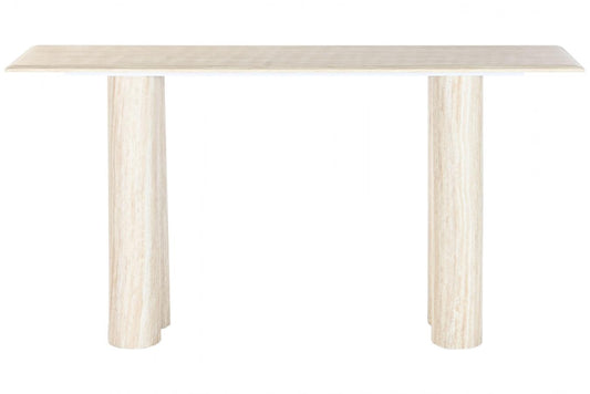 CONSOLA GRANITO MDF 150X40X78 BEIGE