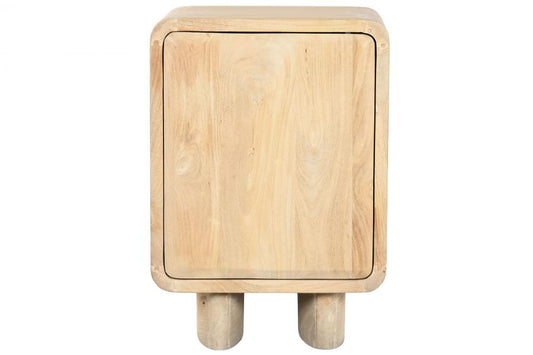 MESITA DE NOCHE ROBLE 45X40X65 NATURAL MARRON