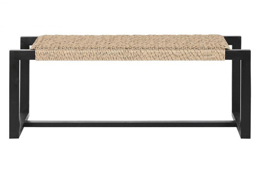 DESCALZADORA TECA FIBRA 120X40X47,5 NEGRO