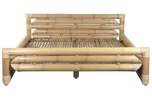 CAMA BAMBU RATAN 202,5X220X74 180x200 COLCHON