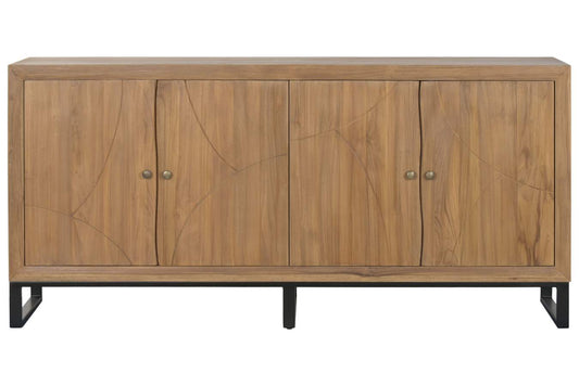 BUFFET TECA MDF 180X40X85 MARRON