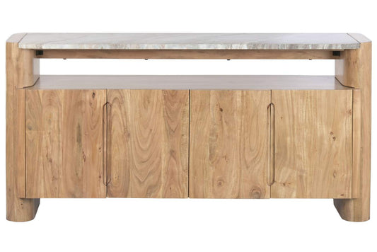 BUFFET ACACIA MARMOL 160X40X80 NATURAL