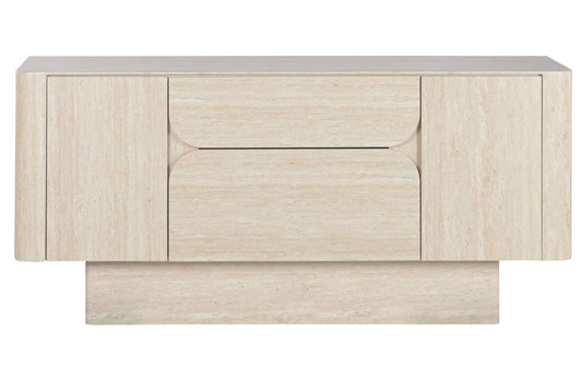 BUFFET MADERA SIMIL 162,6X45,5X76 TRAVERTINO BEIGE