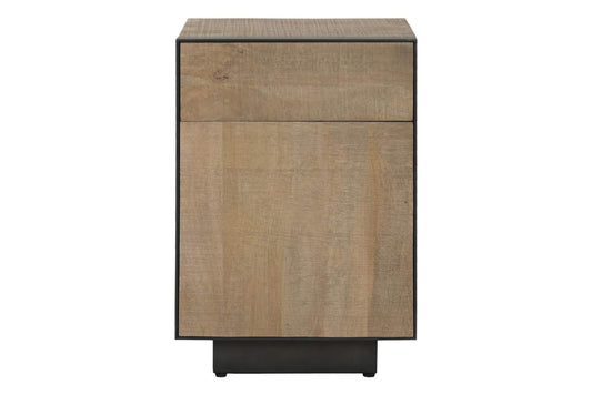 MESITA DE NOCHE MANGO METAL 45X44X65
