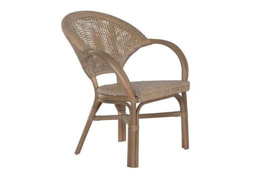 SILLA RATAN 65X69X87 NATURAL