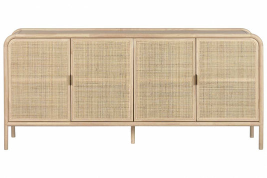 BUFFET ABETO RATAN 180X40X82 NATURAL