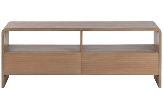 MUEBLE TV PAULOWNIA OLMO 120X40X45 2 CAJONES