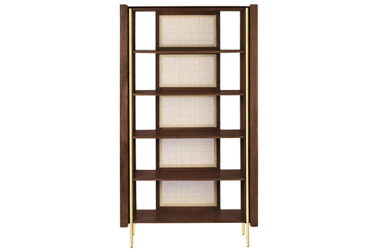 ESTANTERIA MANGO FIBRA 100X40X180 NATURAL