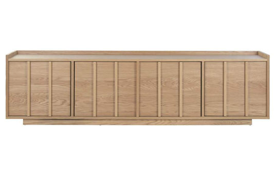 MUEBLE TV MDF 200X40X55 NATURAL