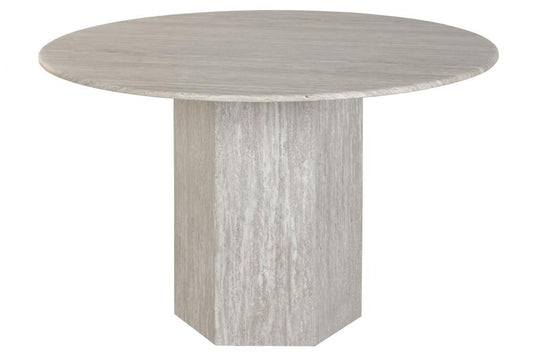 MESA REDONDA COMEDOR GRANITO MDF 120X120X75