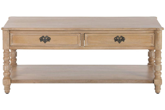 MESA CENTRO MANGO 110X60X45 MARRON