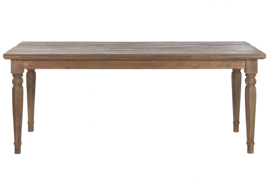 MESA COMEDOR TECA RECICLADA 200X90X78