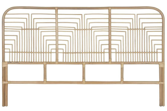 CABECERO CAMA RATAN 183X4X114 NATURAL